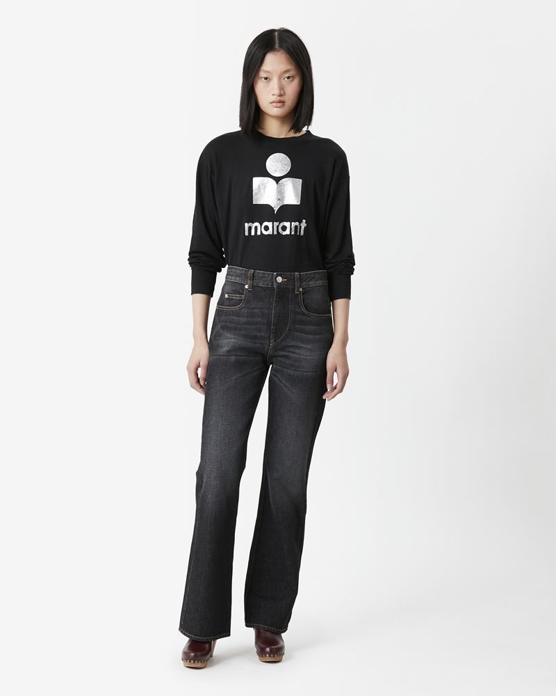 KLOWIA LINEN LOGO LONG-SLEEVE T-SHIRT - 2