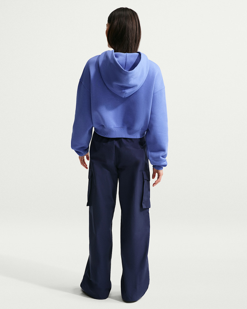 Nike Sportswear Phoenix Fleece Women's Oversized Cropped Henley Hoodie 5