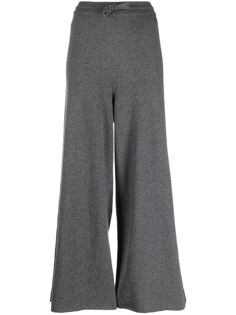 wide-leg knitted trousers 1