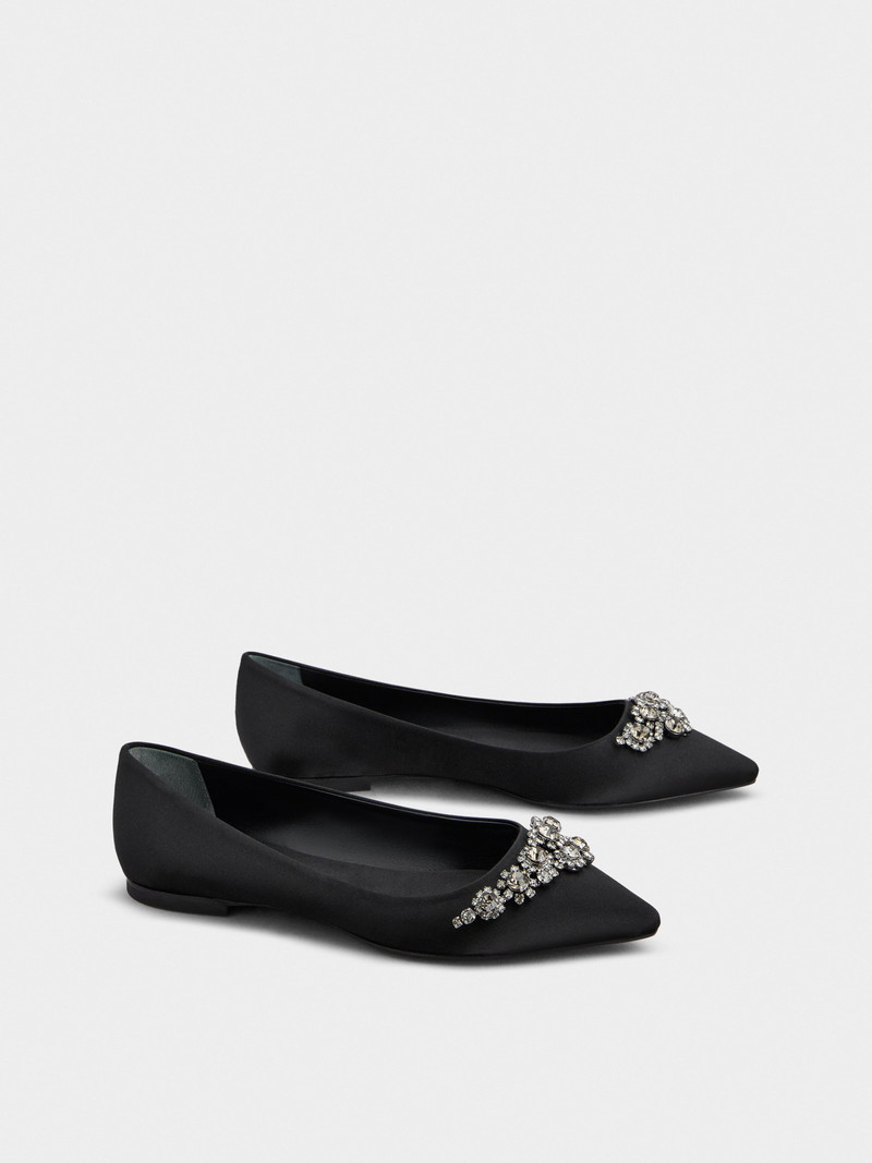 Efflorescence Ballerinas in satin 2