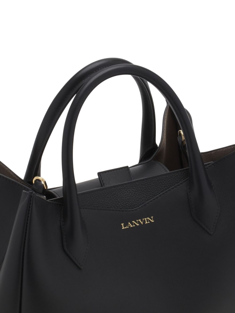 logo-stamp tote bag - 4