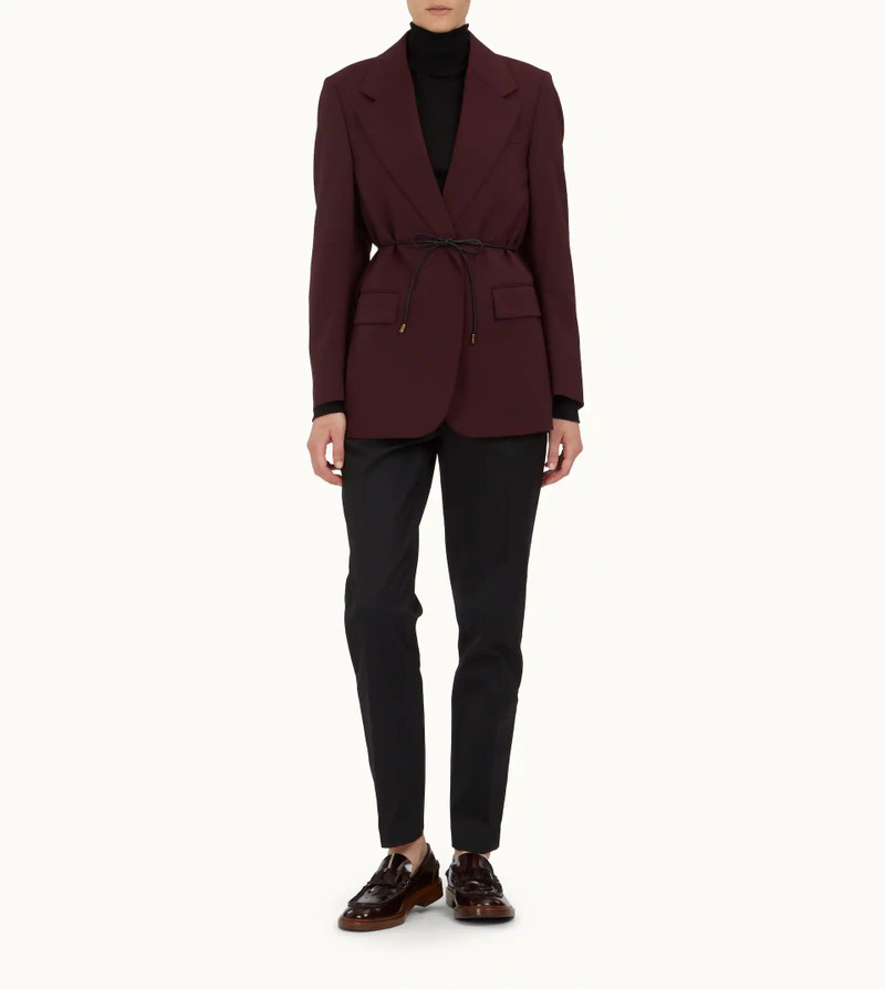 Tod's JACKET - BURGUNDY outlook
