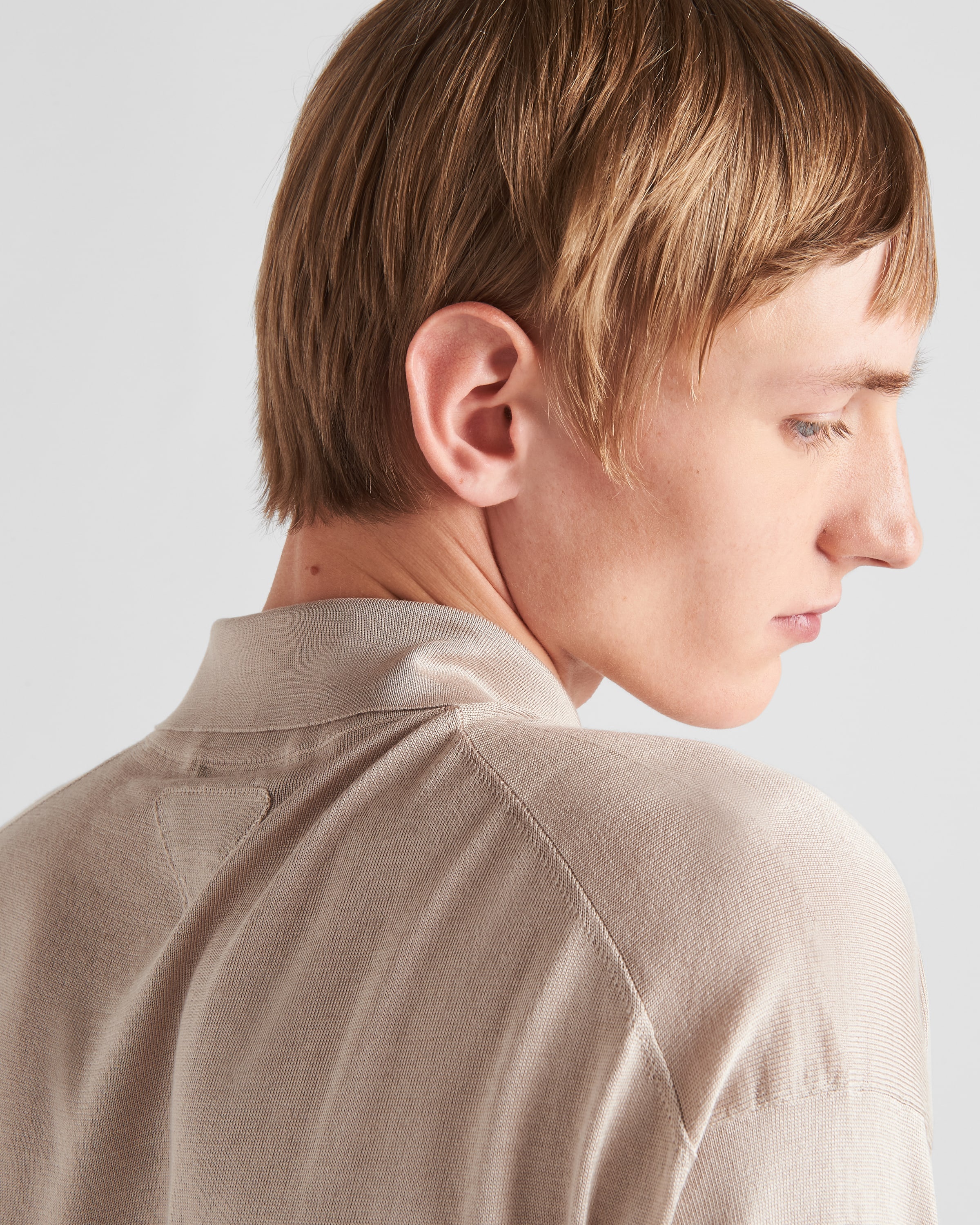 Silk polo shirt - 4