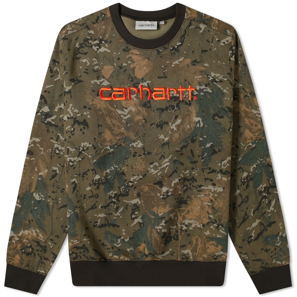 Carhartt WIP Logo Crew Sweat - 1