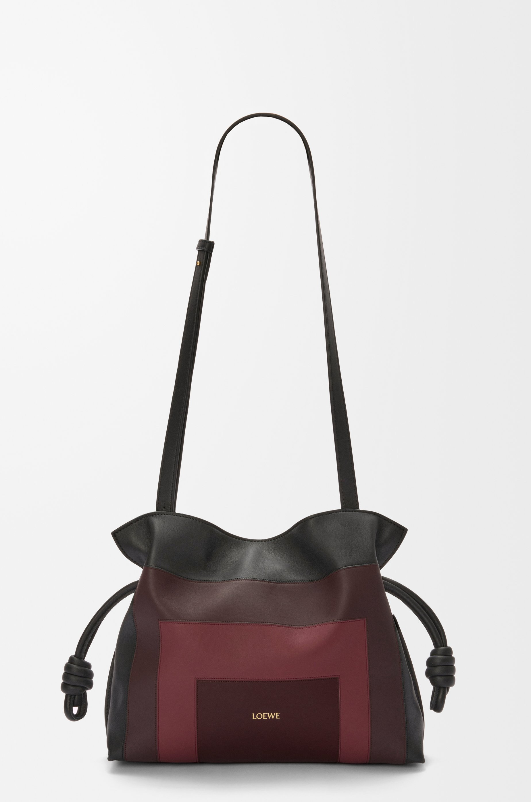 Medium Flamenco clutch in nappa calfskin - 7