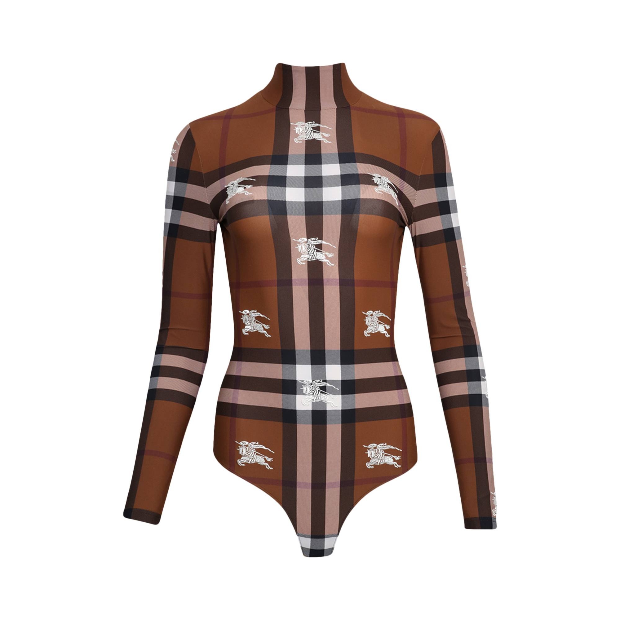 Burberry Bodysuit 'Dark Birch Brown' - 1