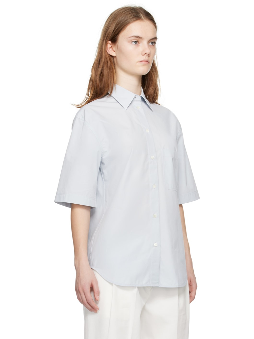 Blue Patch Pocket Shirt - 2