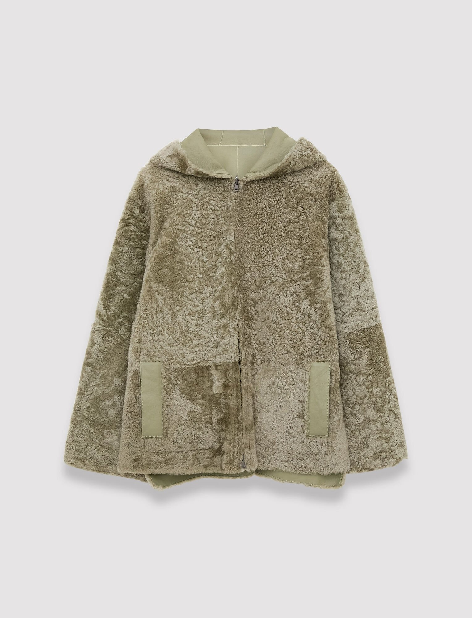 Reversible Shearling Cosser Coat - 7