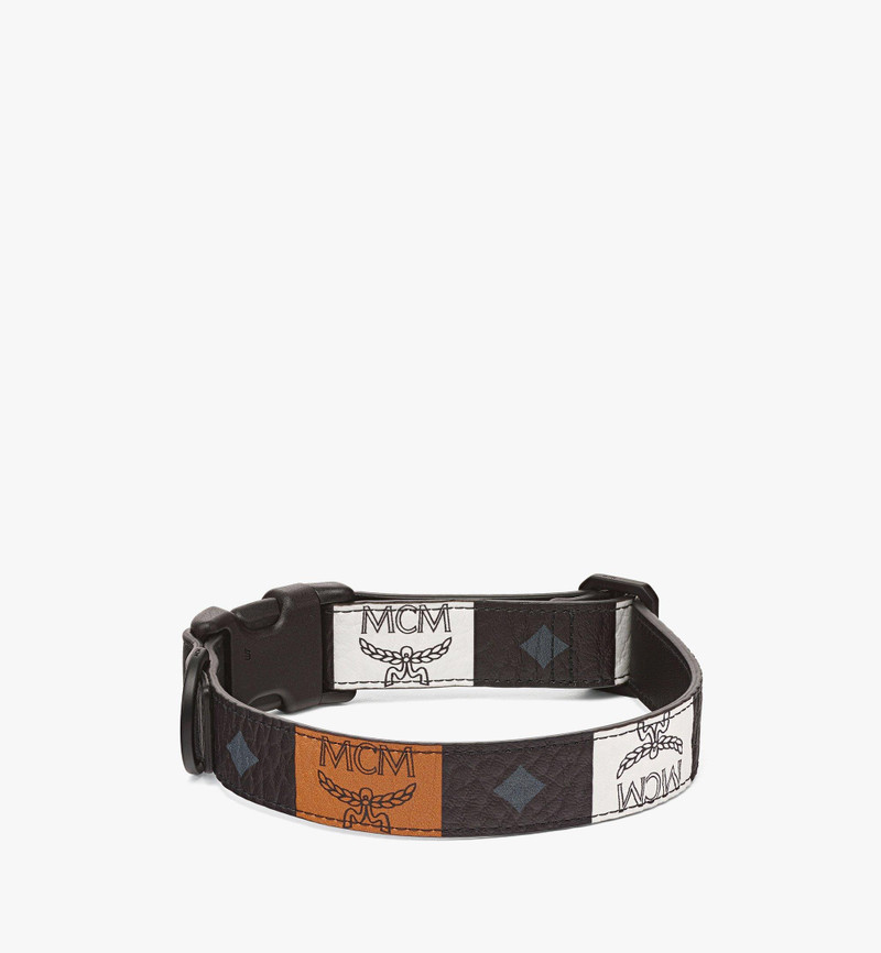 Pet Collar in Checkerboard Visetos 1