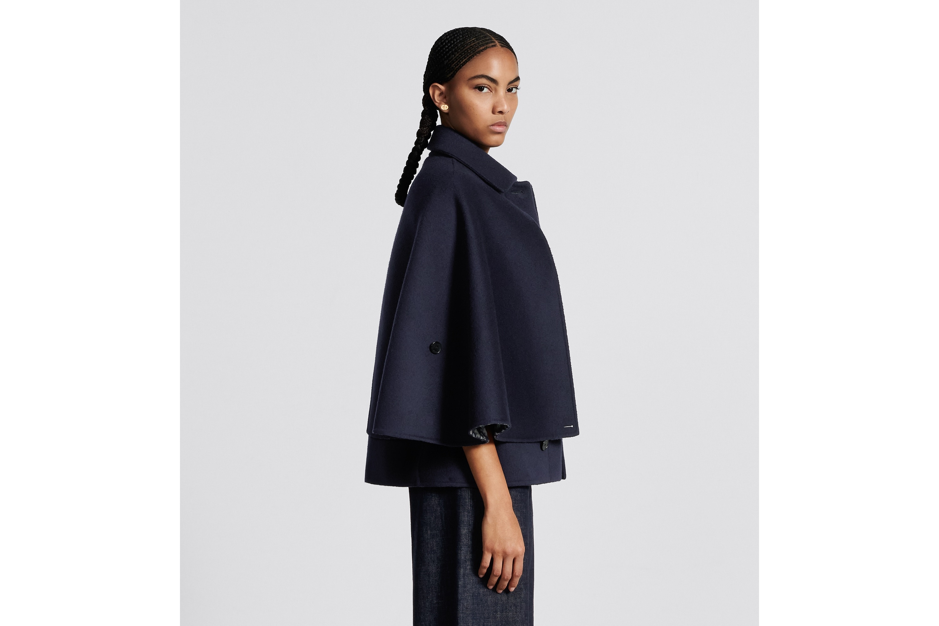 Cape-Effect Peacoat - 6