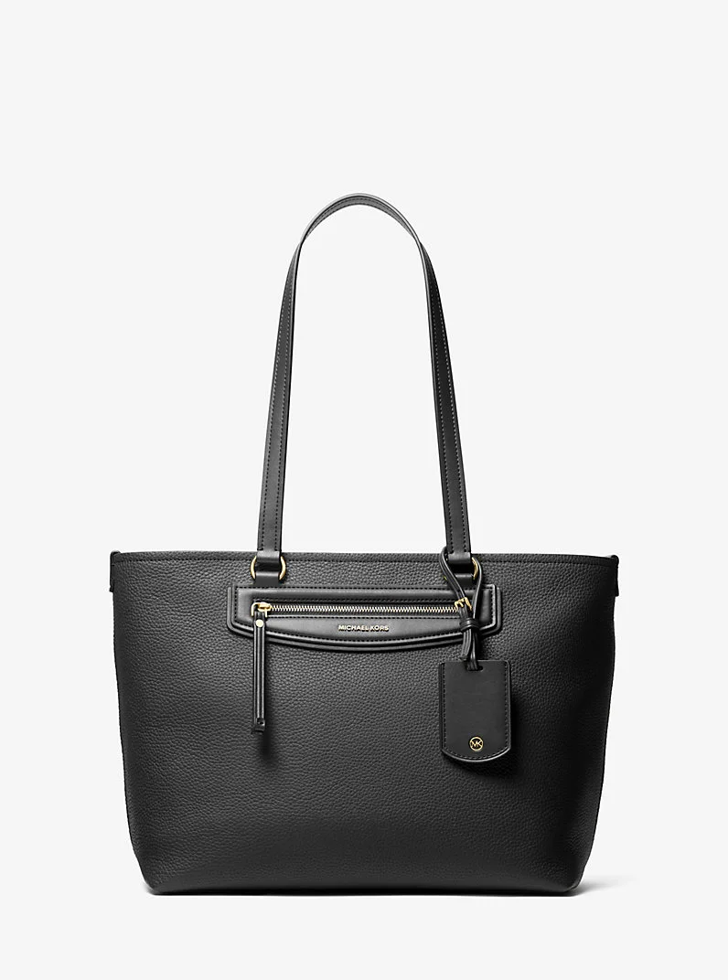 Jet Set Travel Medium Pebbled Leather Tote Bag - 1
