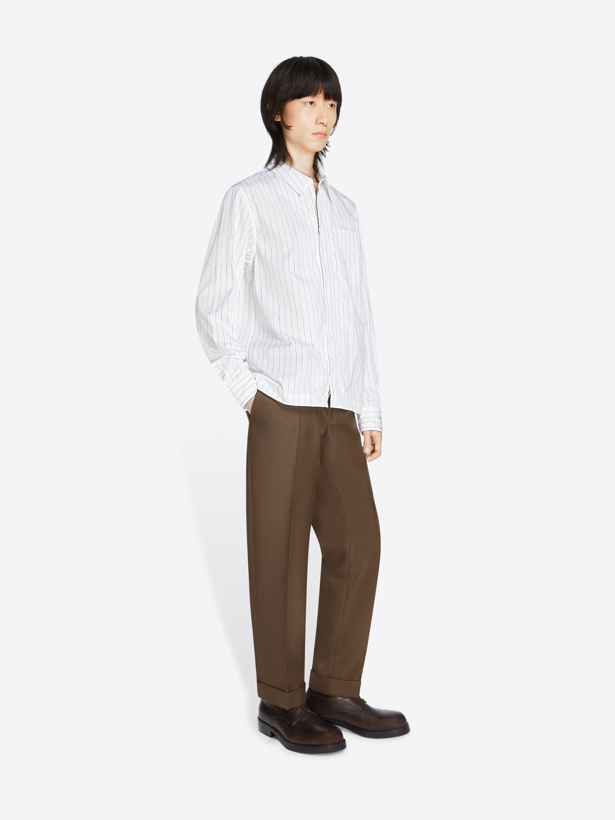 COTTON ZIP SHIRT - 3