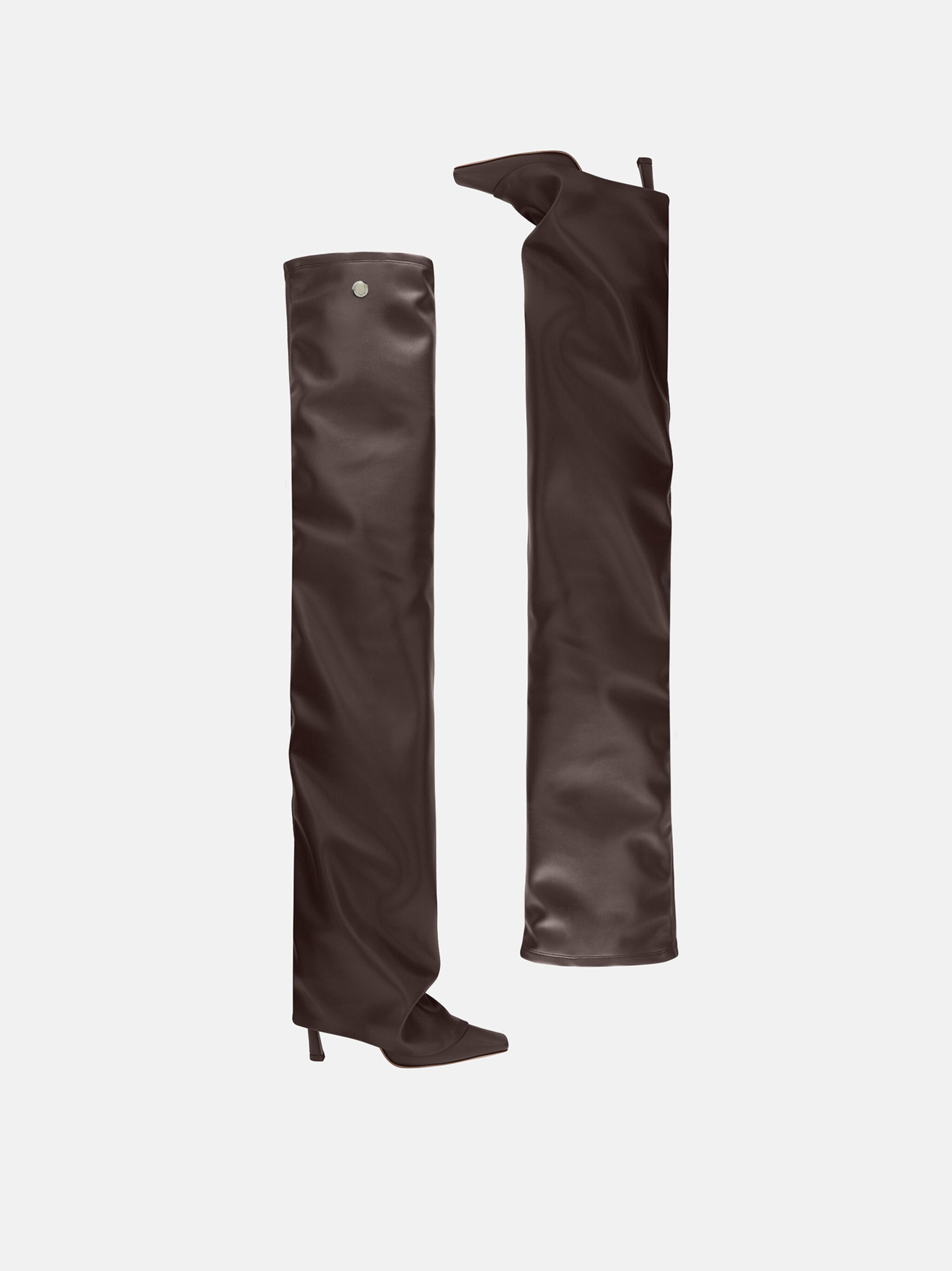 ''ROBIN OTK'' THIGH HIGH BROWN - 3