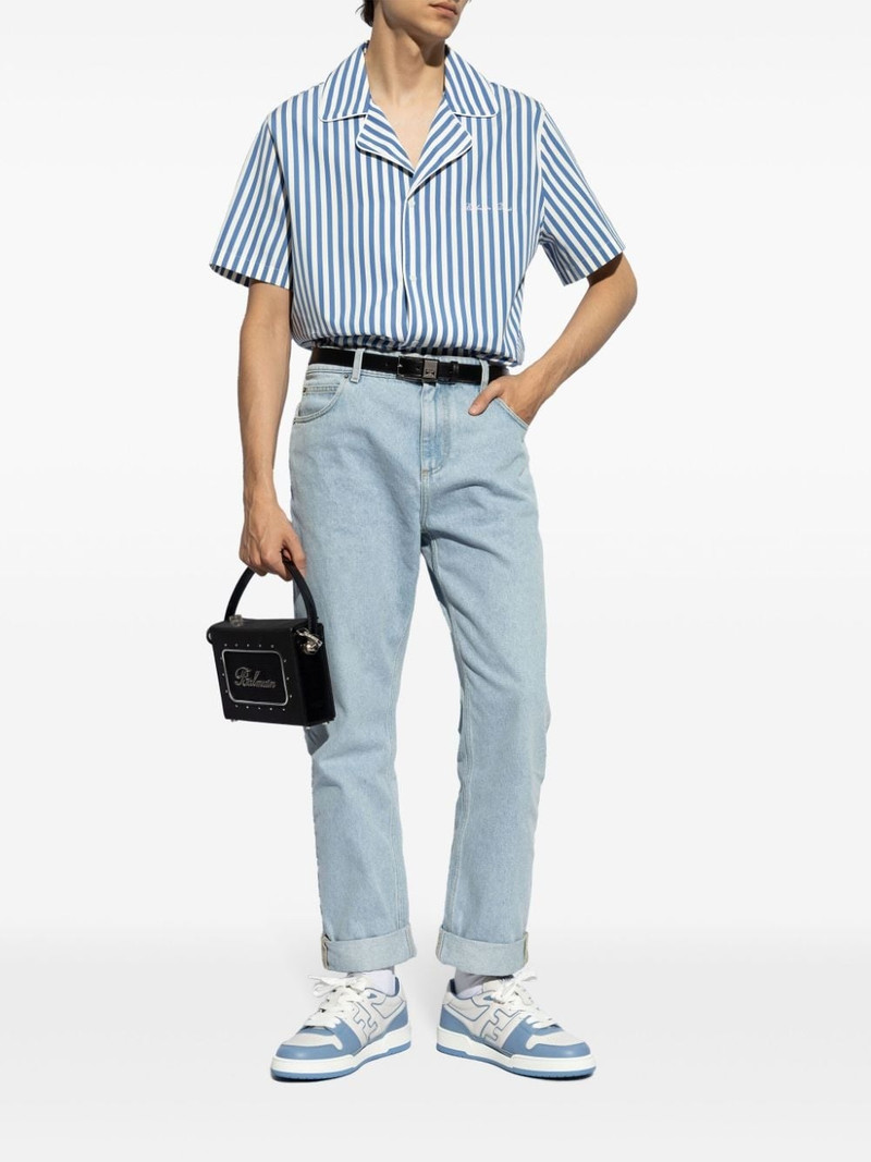 Balmain striped cotton shirt outlook