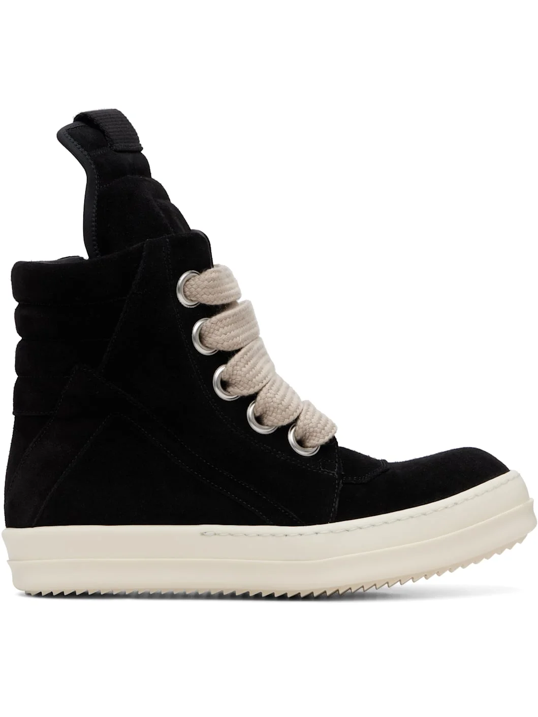 Black Tower Jumbolaced Geobasket Sneakers - 1