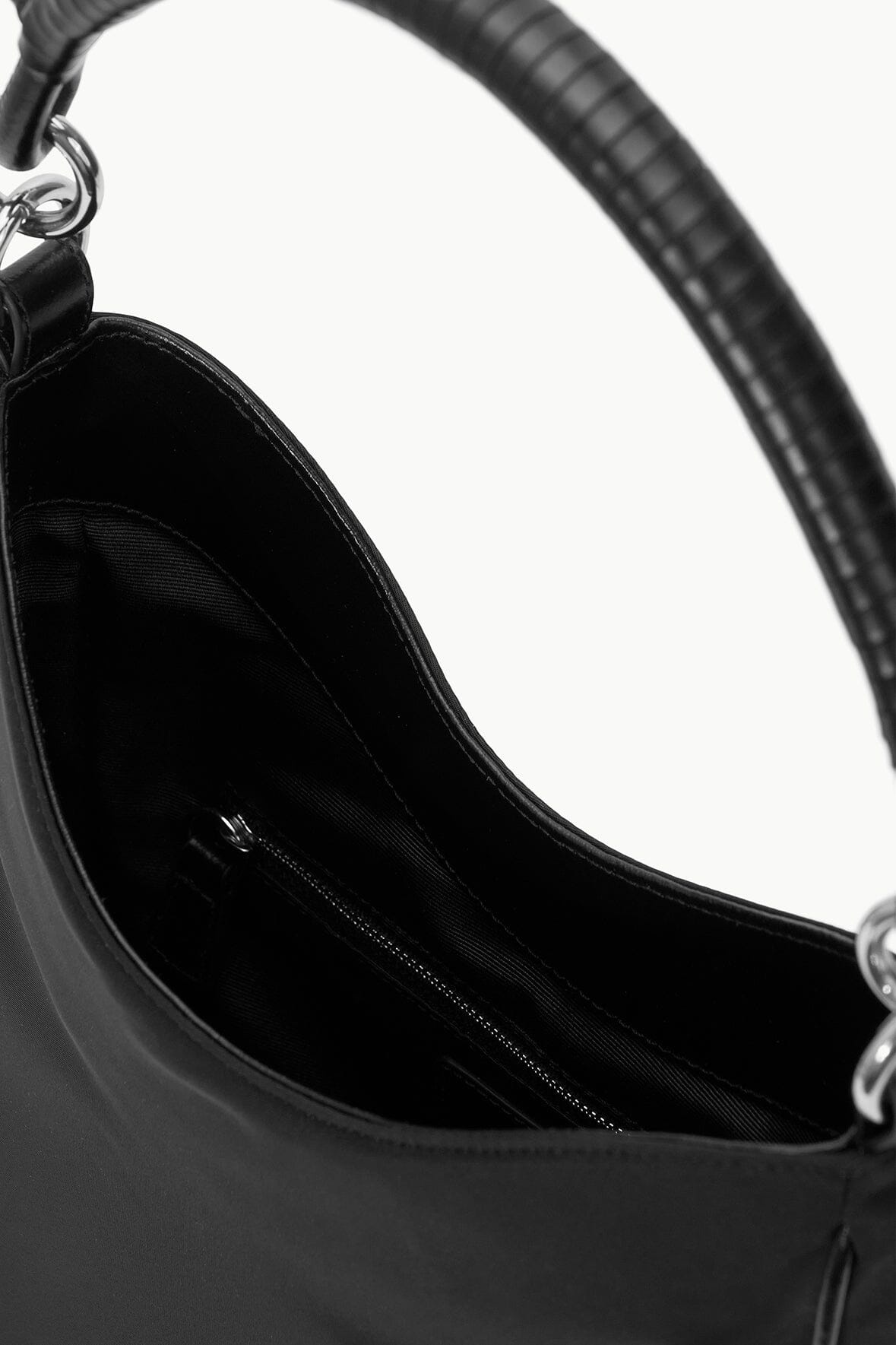 STAUD MEL BAG BLACK NYLON - 3