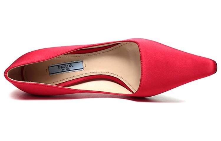(WMNS) PRADA Satin Pumps 'Fiery Red' 1I718L_049_F068Z_F_090 - 5