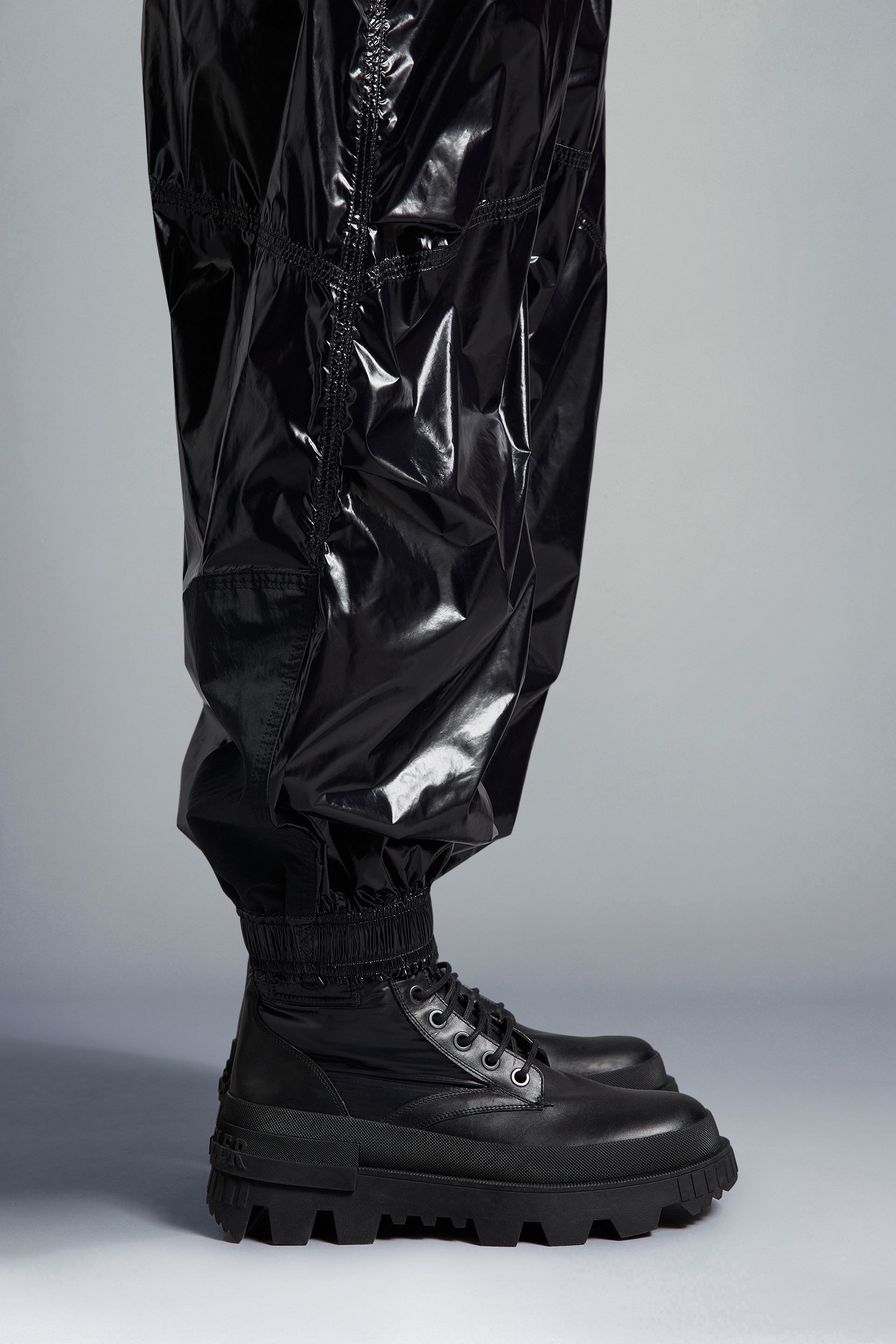 Glossy Nylon Pants - 6