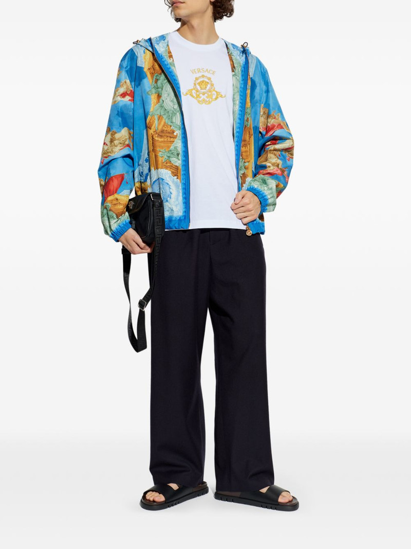 VERSACE Medusa-logo zip-fastening jacket outlook
