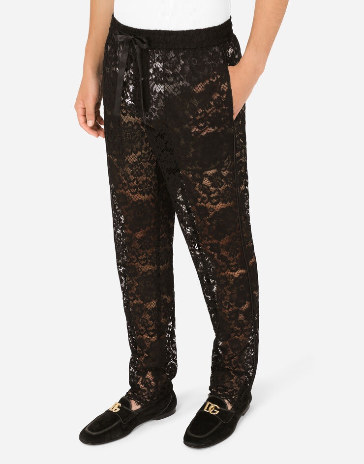 Lace jogging pants - 4