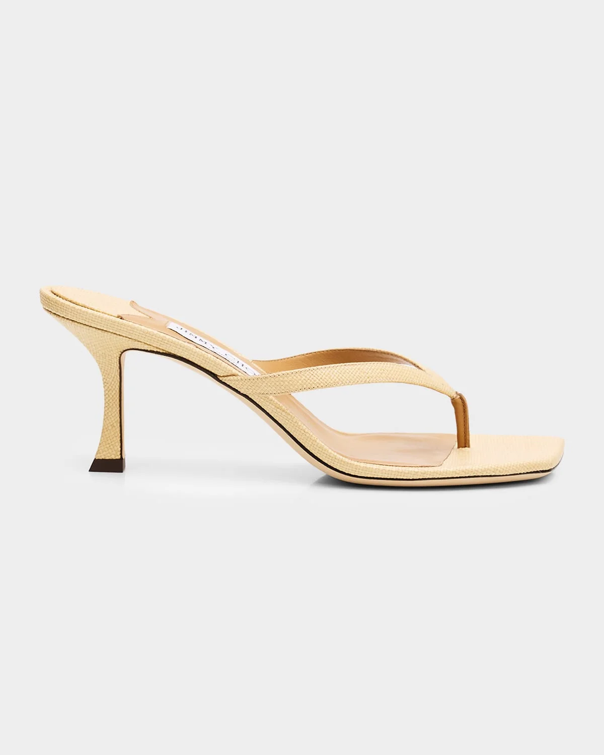 70mm Freja Raffia Sandals - 1