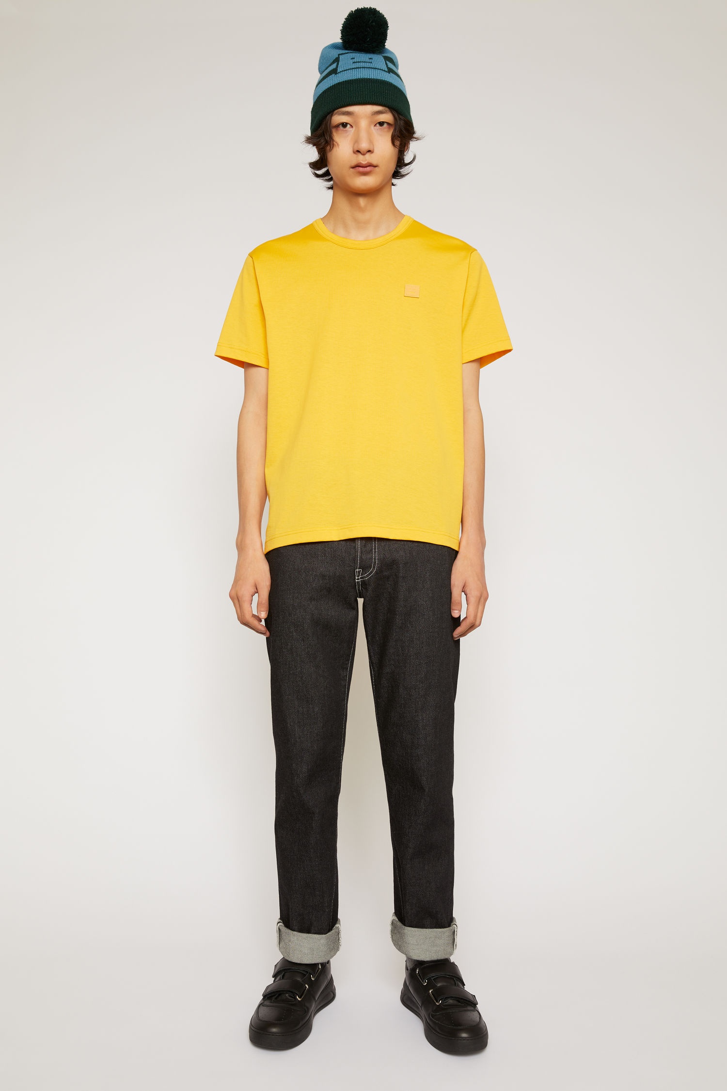 Classic fit t-shirt honey yellow - 2