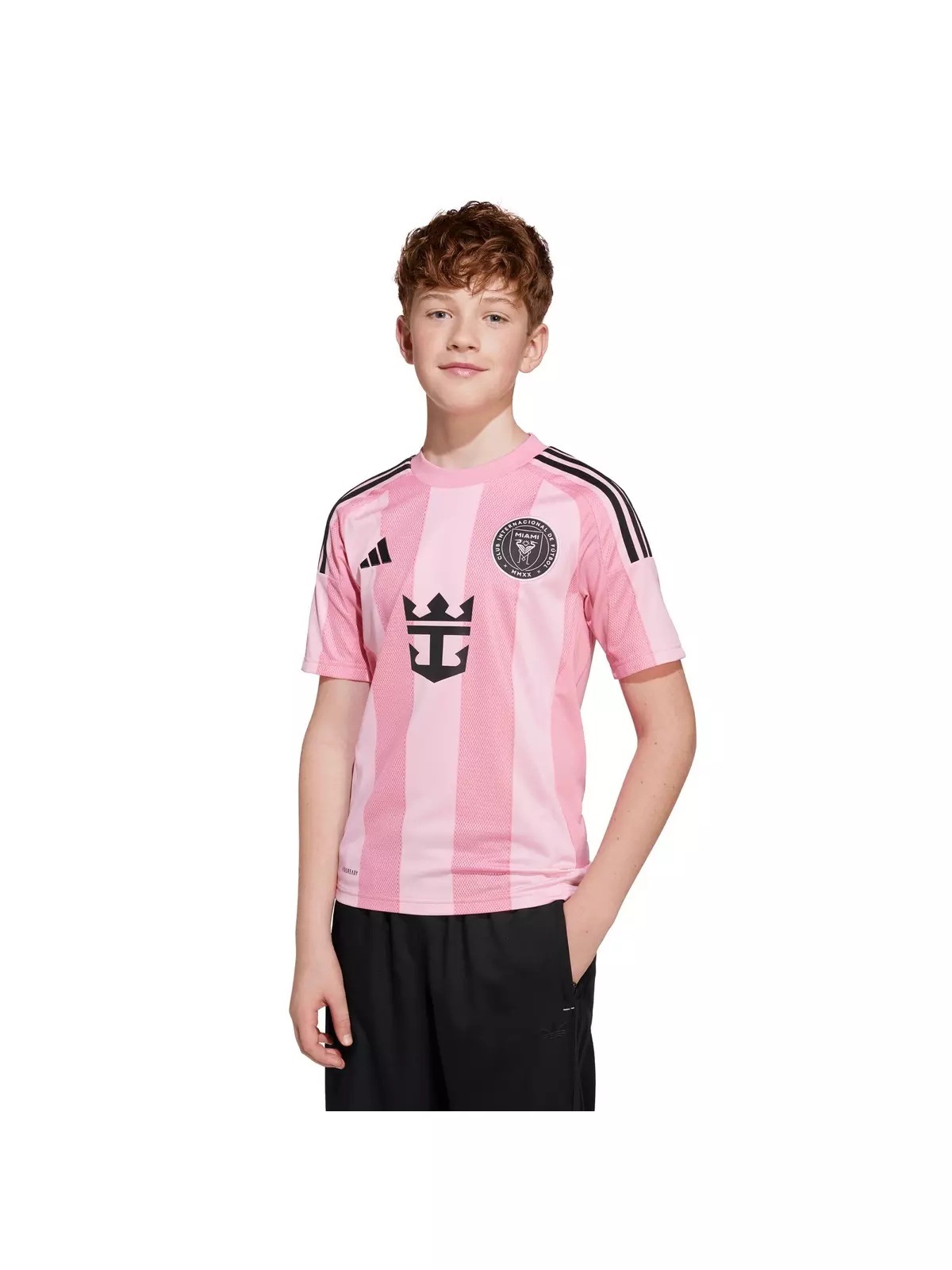 Youth Inter Miami Home Messi Jersey-Pink - 3