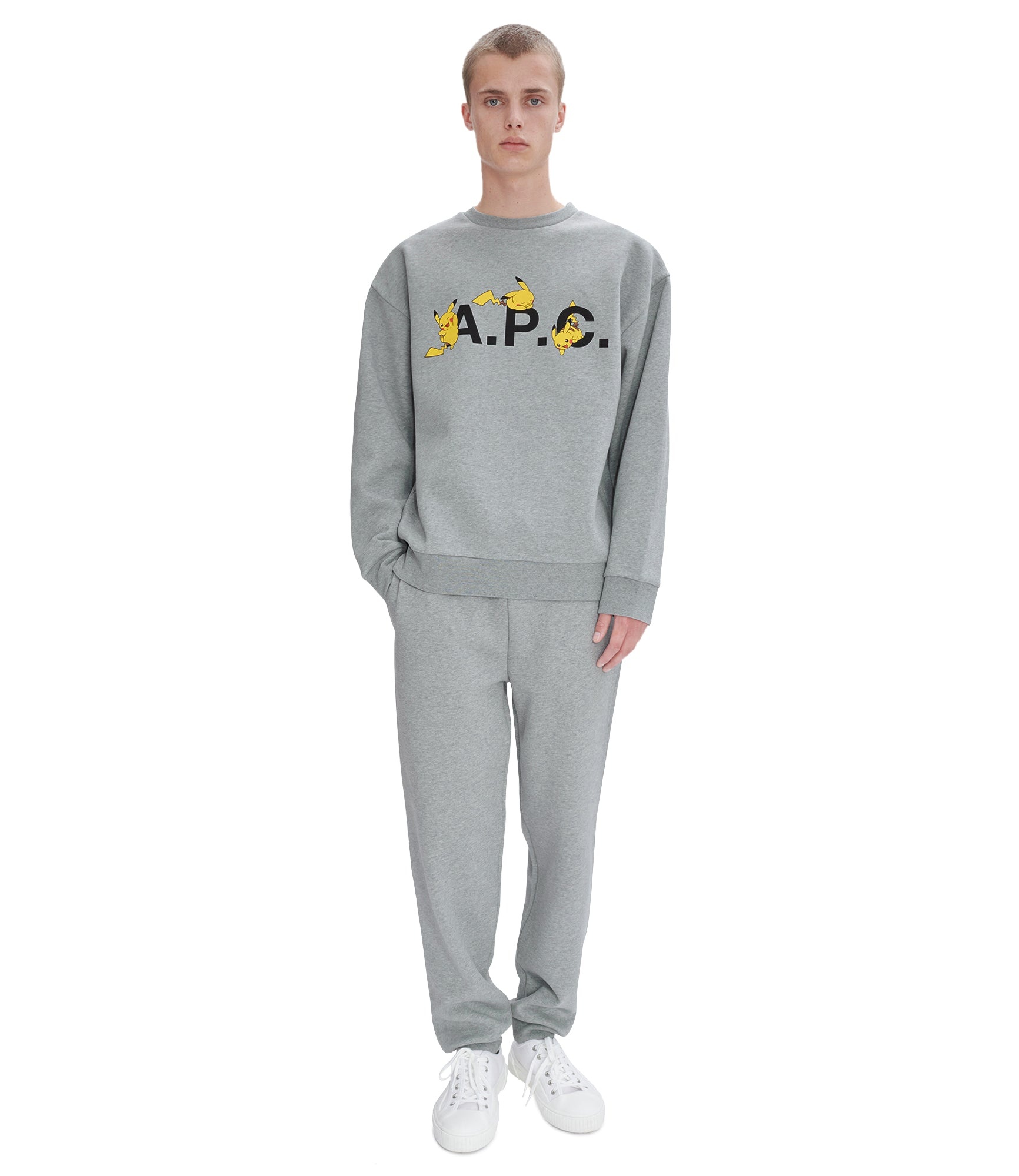 A.P.C. Pokémon Pikachu sweatshirt | REVERSIBLE