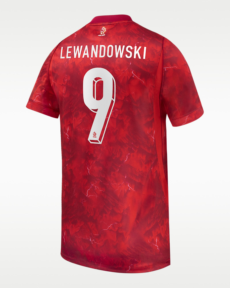 Robert Lewandowski Poland National Team 2026 Stadium Away Men's Nike Dri-FIT Soccer Jersey 1