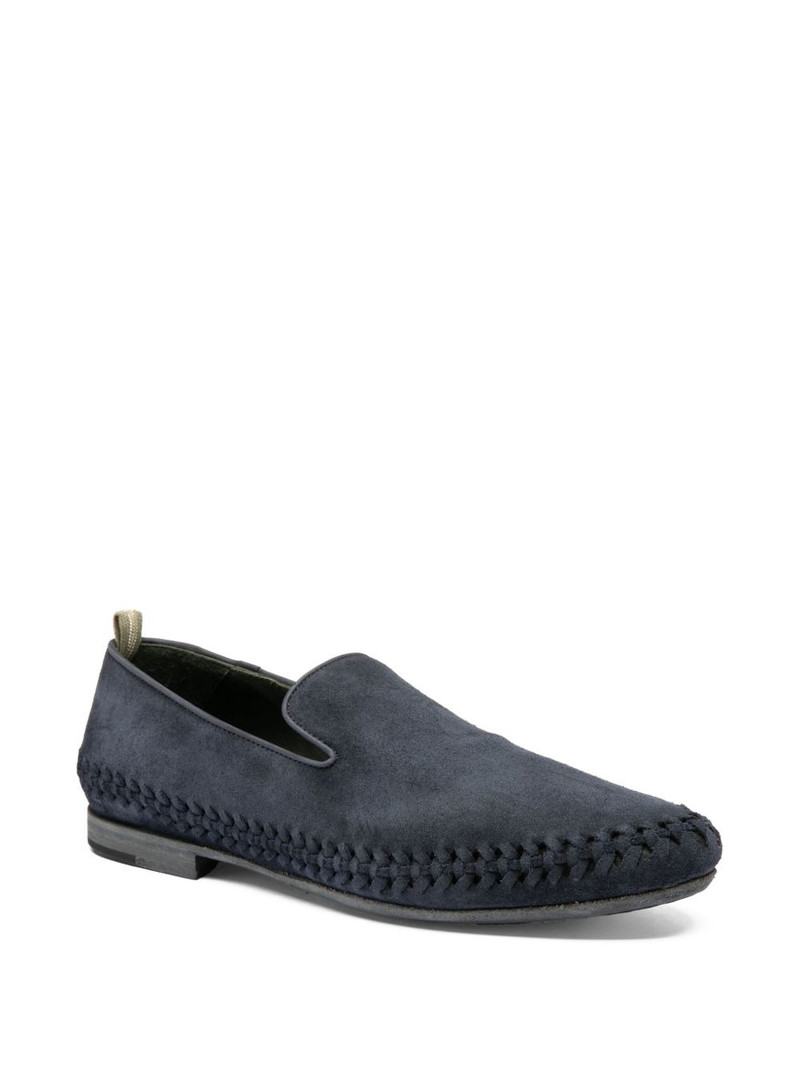 OFFICINE CREATIVE Nazar suede loafers outlook