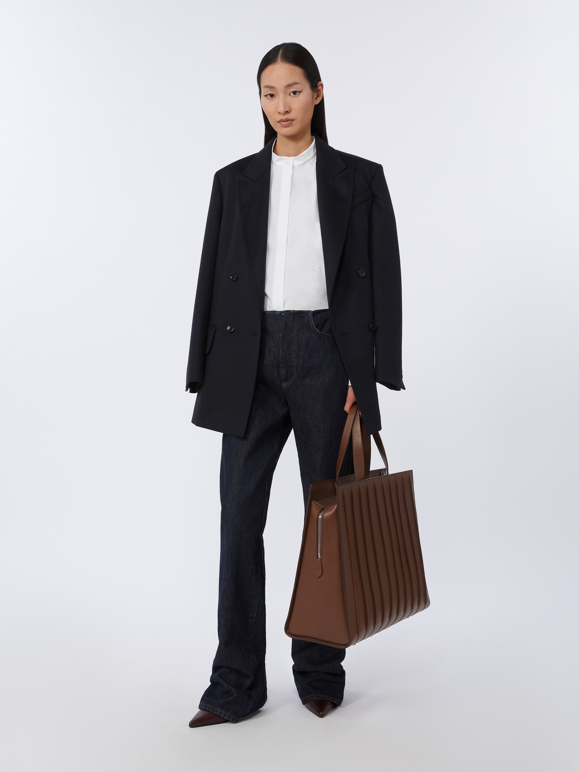 MXAWHITNEYBAG10 Max Mara Whitney Bag 10 - Extra Large - 7