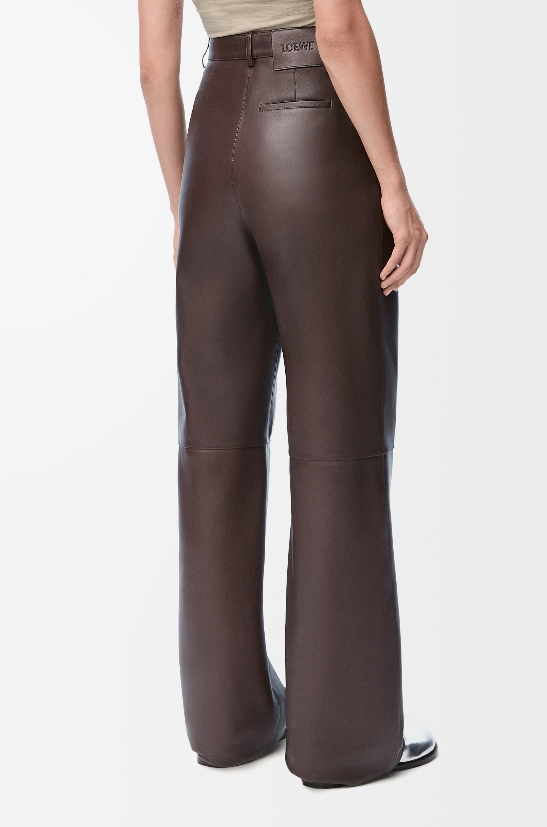 Trousers in nappa lambskin - 4