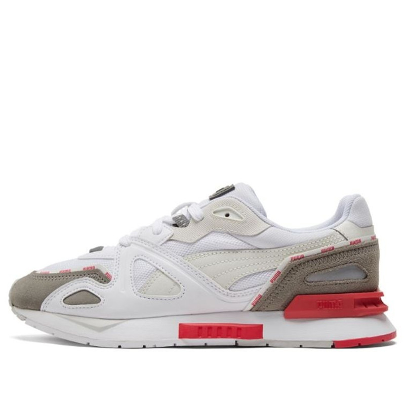 PUMA Unisex Mirage Mox Running Shoes Grey/Red 381014-04 - 1