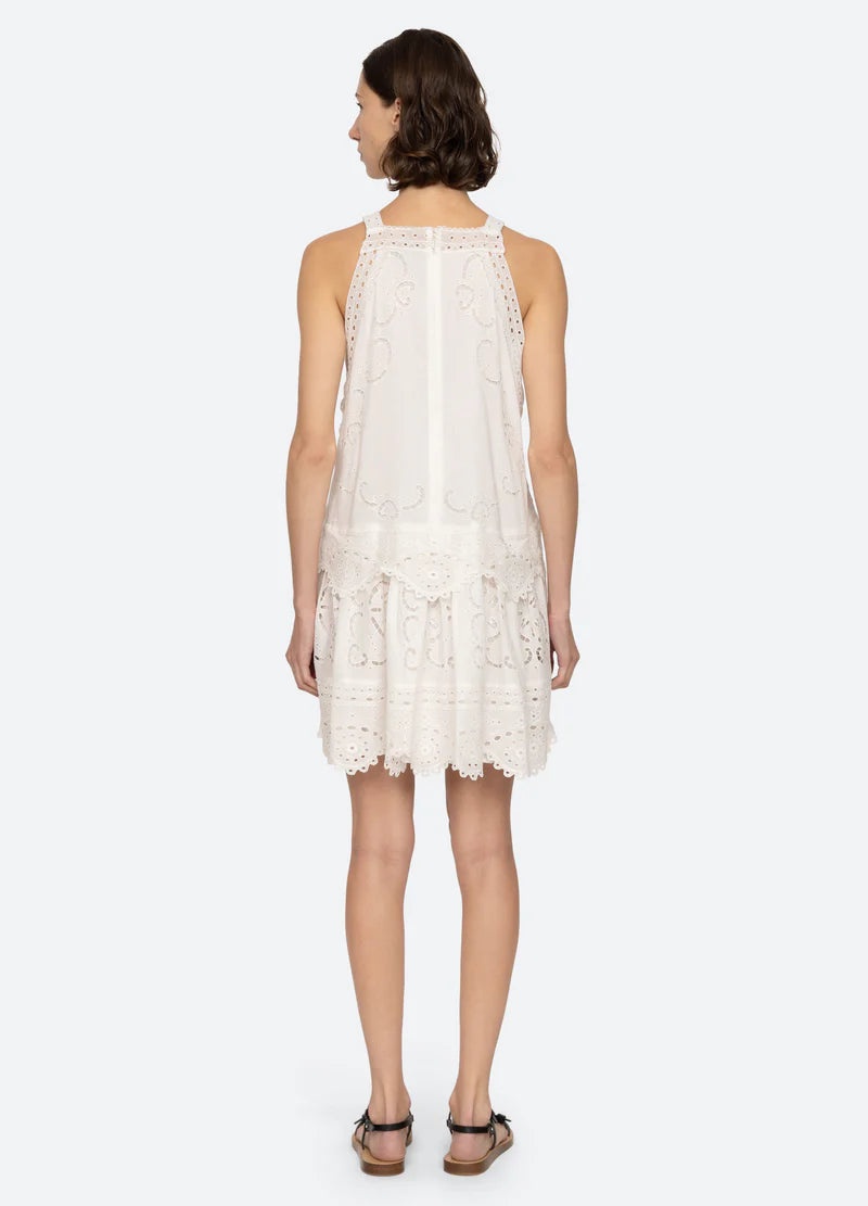 Dahlia Eyelet Tank Dress - 3