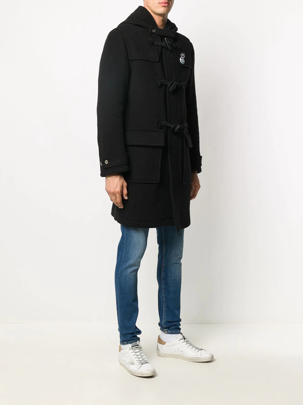 hooded duffle coat - 3