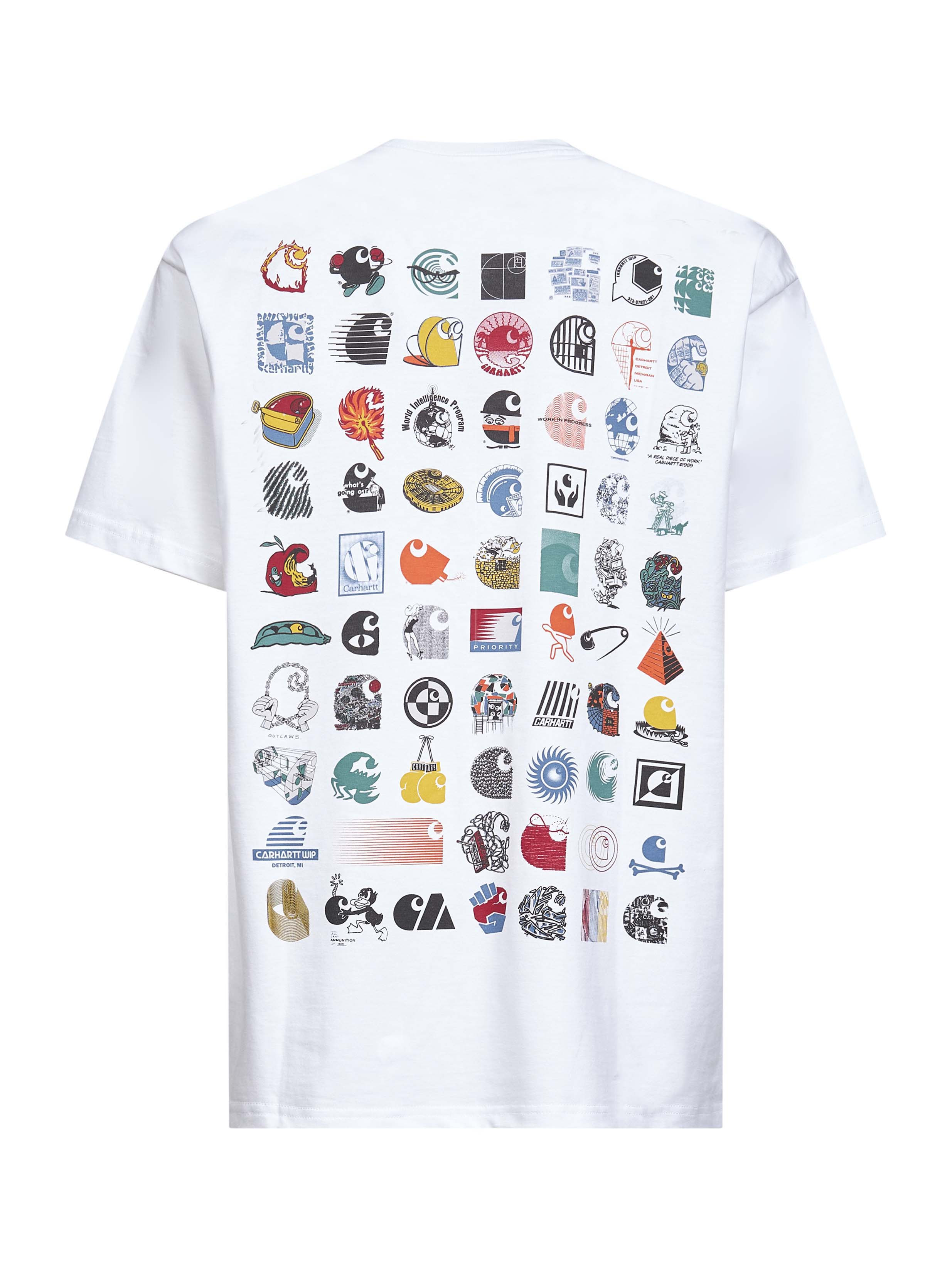 White S/S C Logo Archive T-Shirt - 2