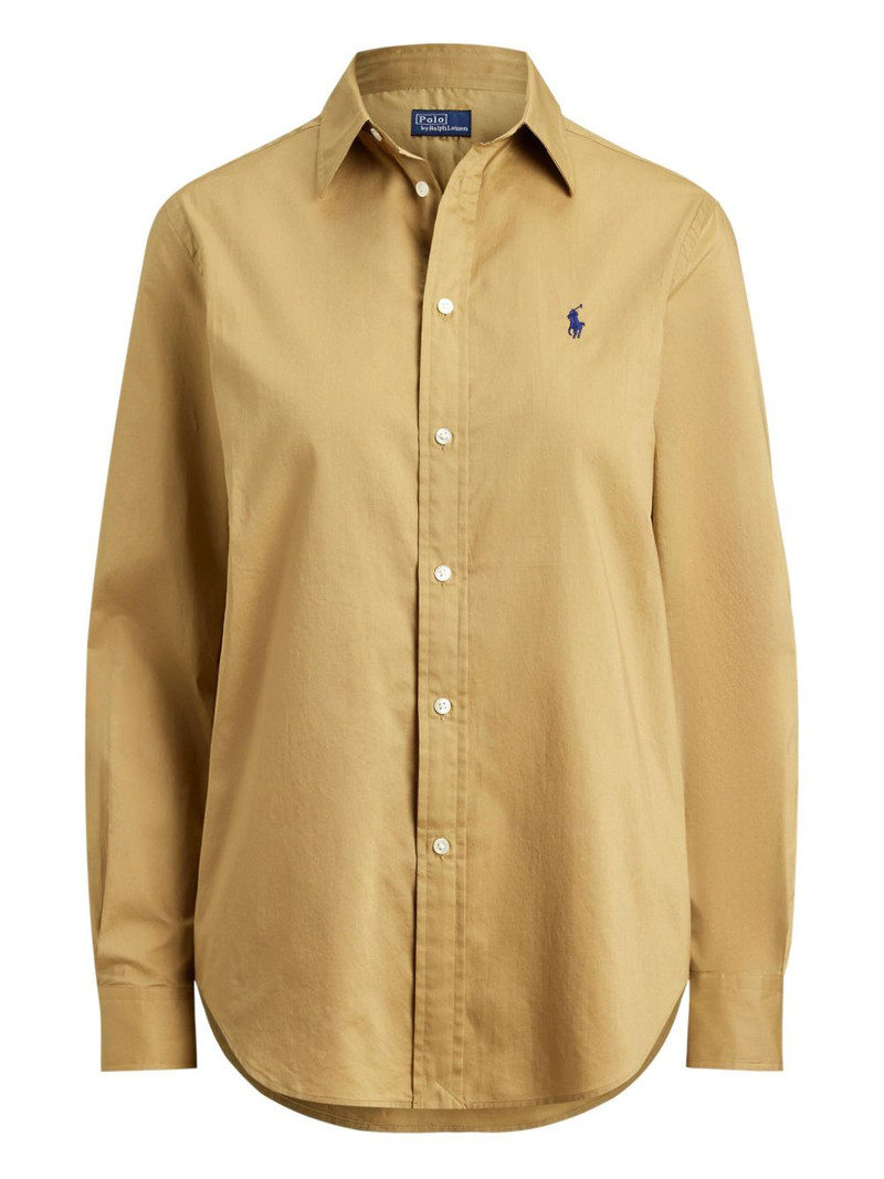long-sleeved twill shirt 1