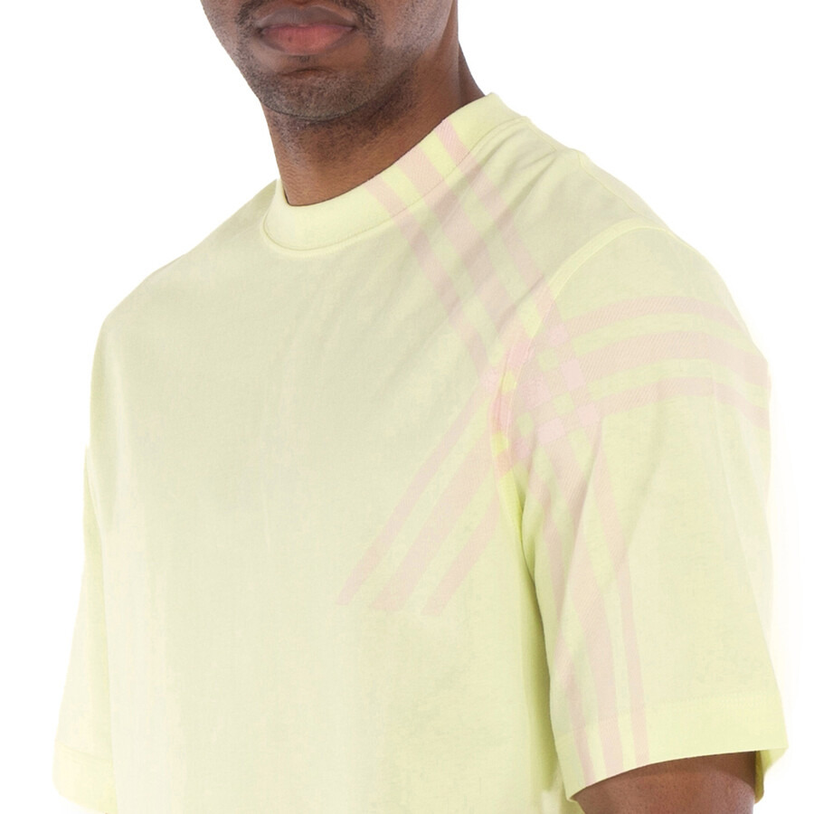 Burberry Check Sleeve Cotton T-shirt - 2