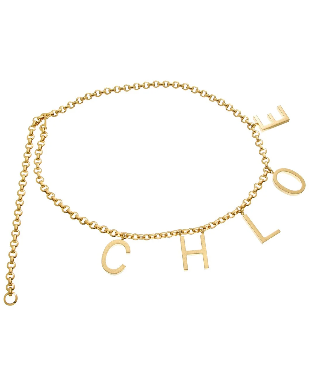 Chloé Letters Chain Belt - 1