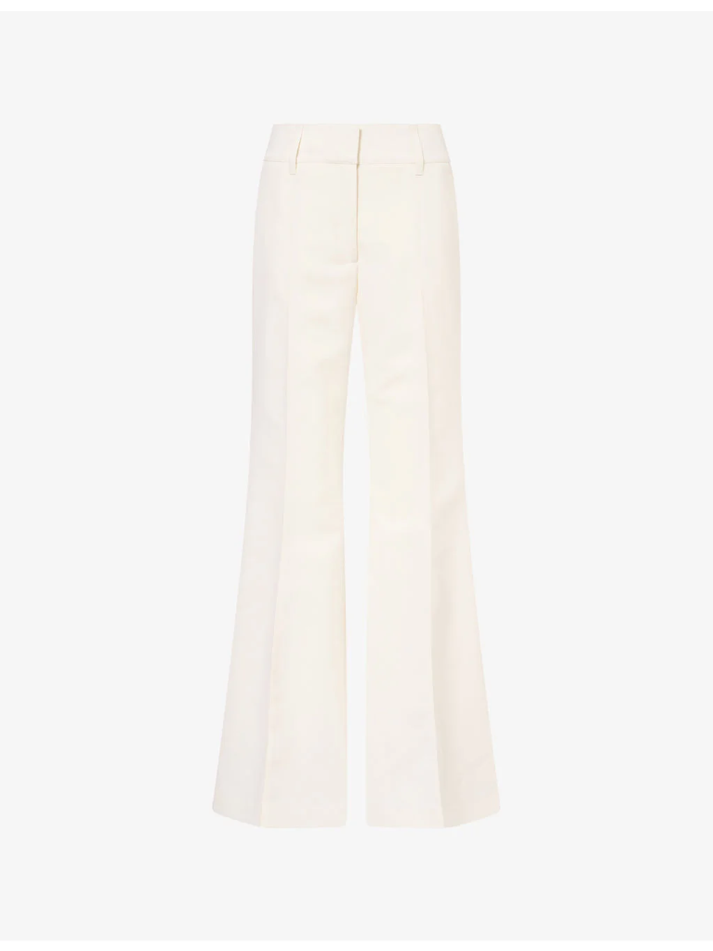 Rhein Flared Wool Trousers - 1