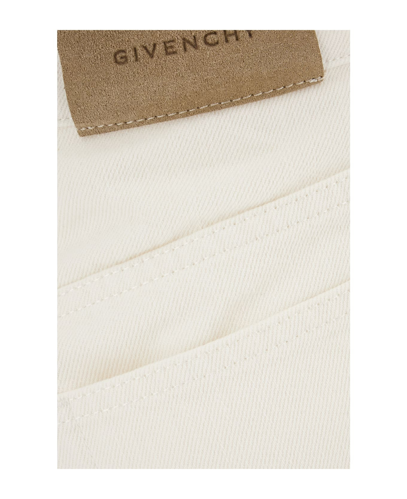 Ivory Denim Jeans - 3
