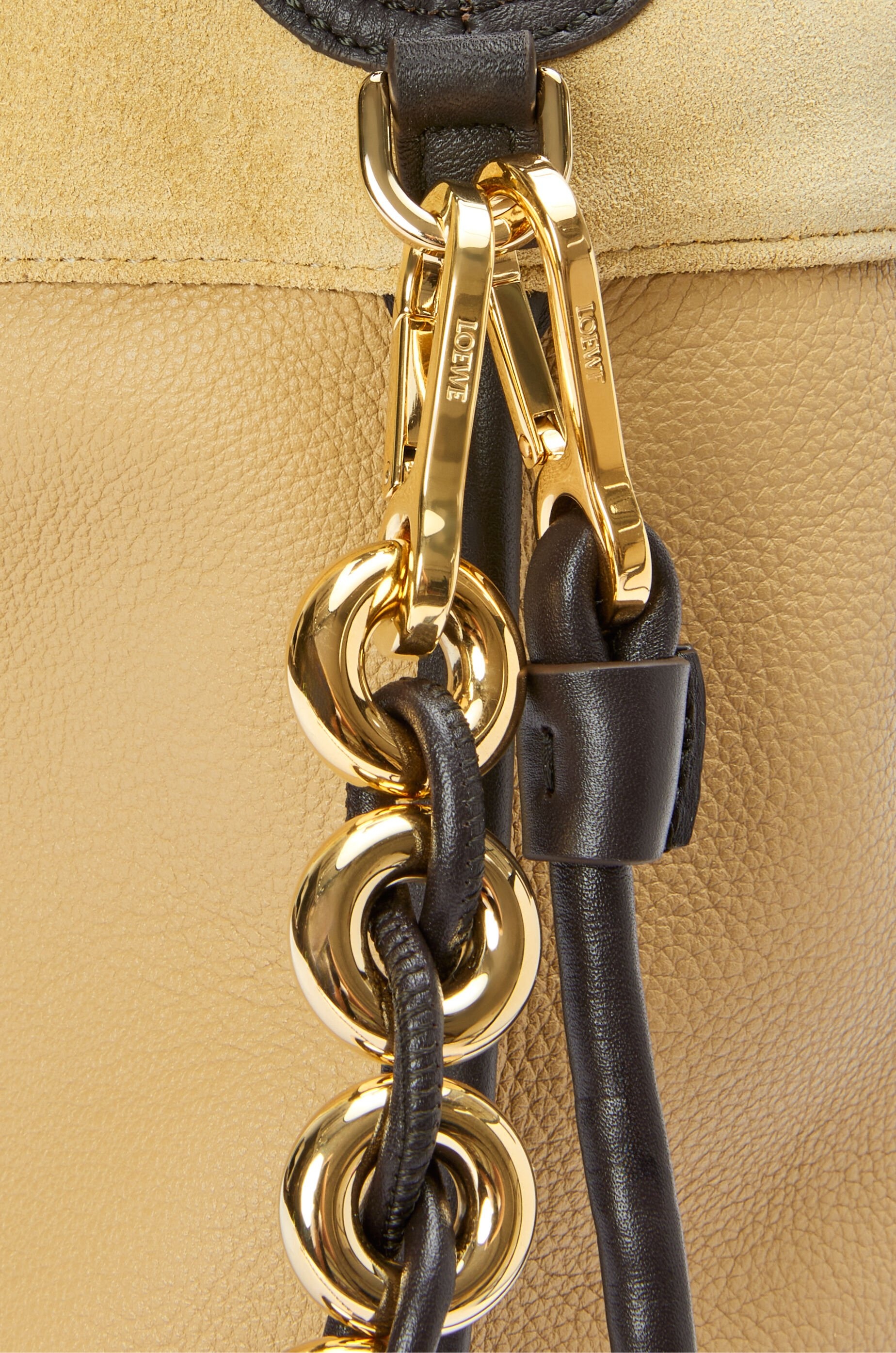Large Flamenco purse in suede calfskin - 12
