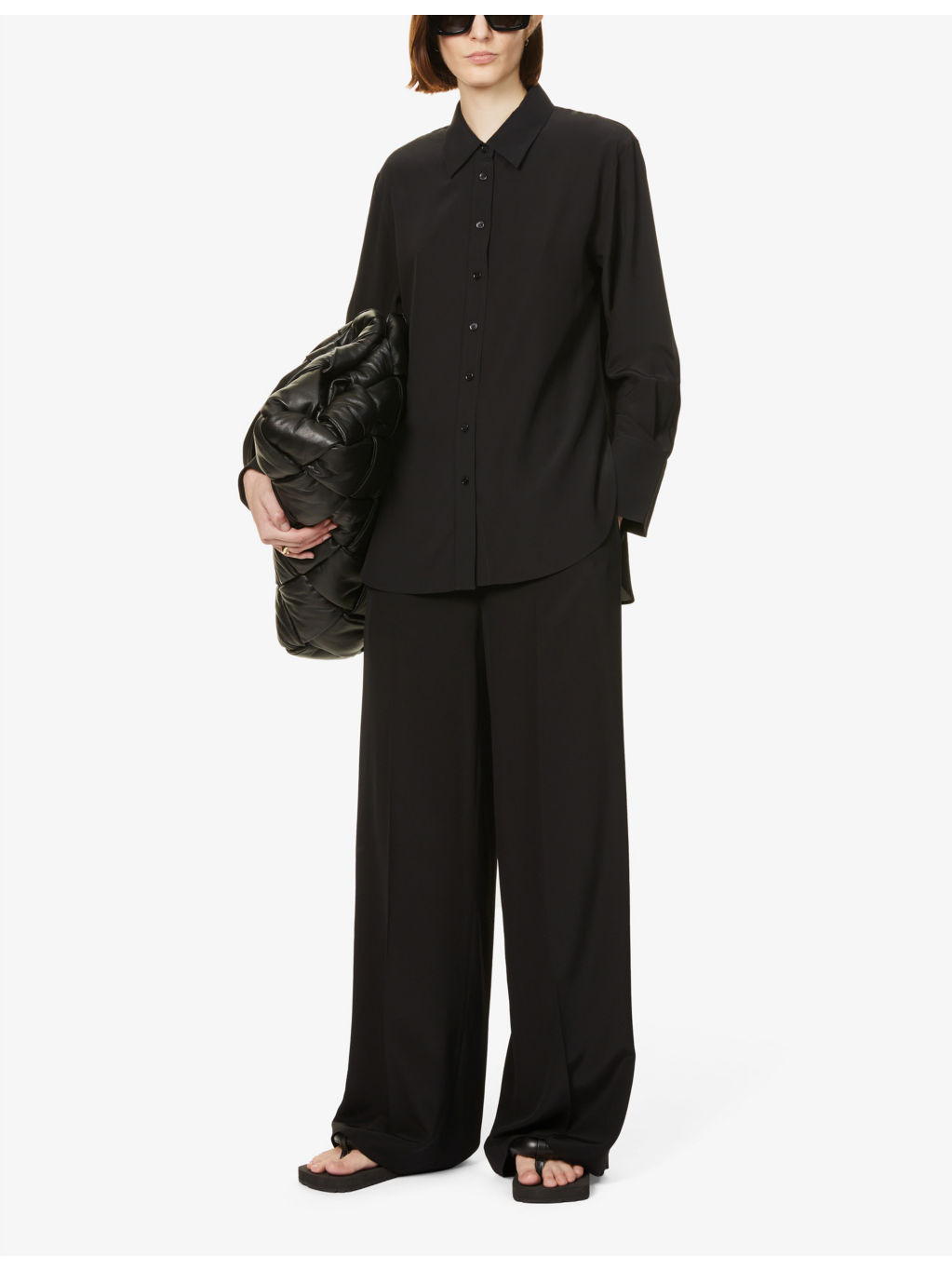 Hulin relaxed-fit silk trousers - 2