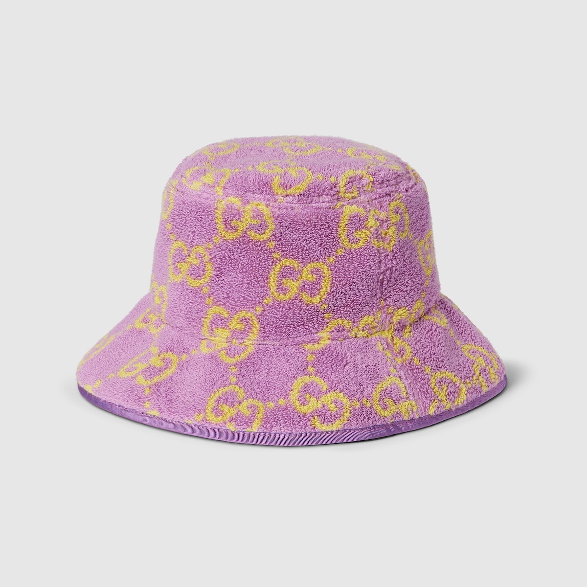 GG terrycloth jacquard bucket hat - 1