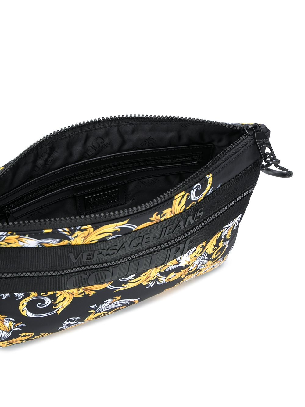 Barocco-print clutch - 5