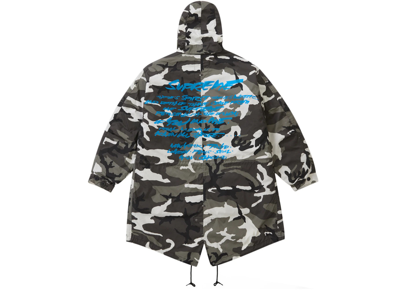 Supreme Futura Fishtail Parka Snow Camo - 3