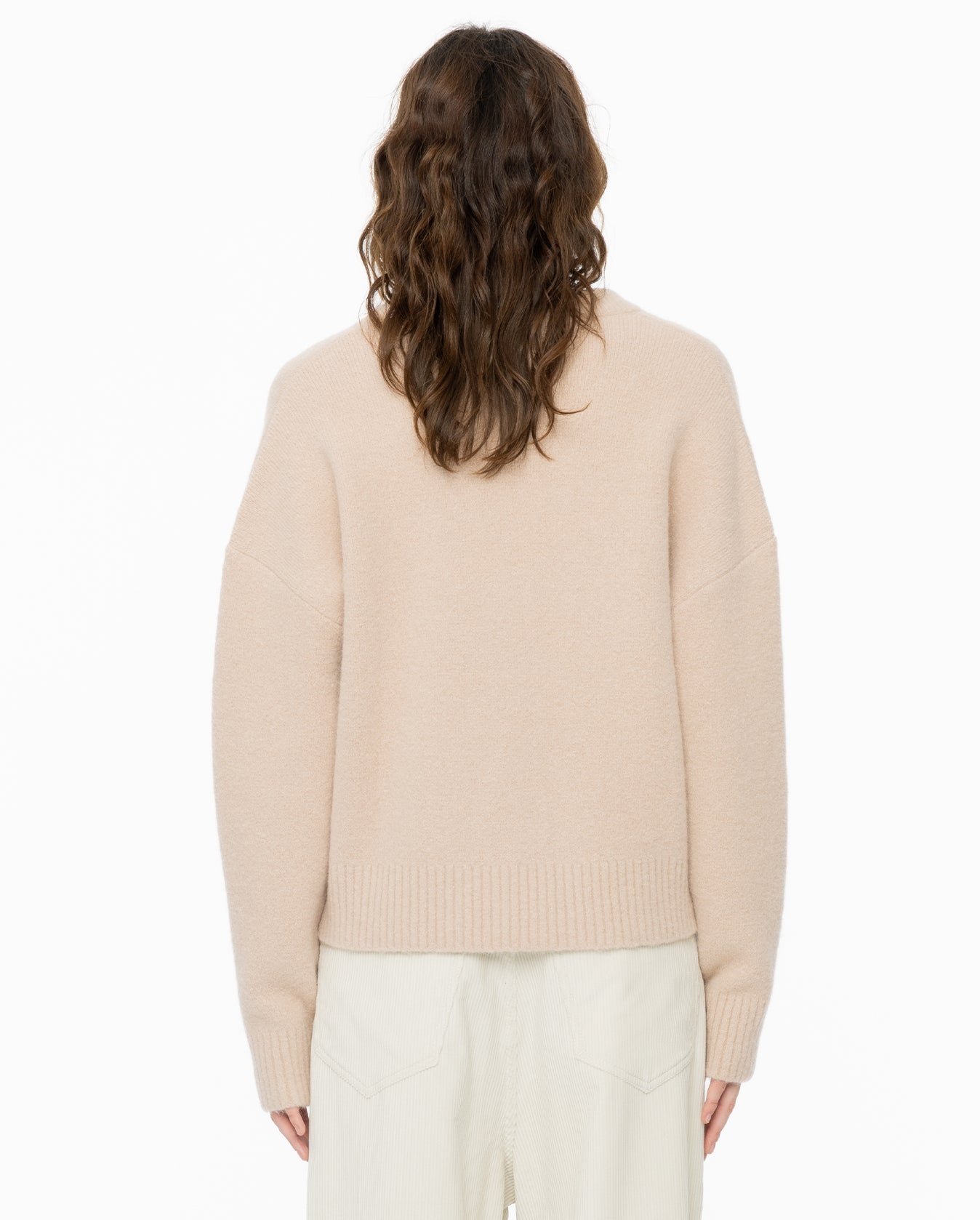 Ami De Cœur Cardigan In Powder Pink - 4