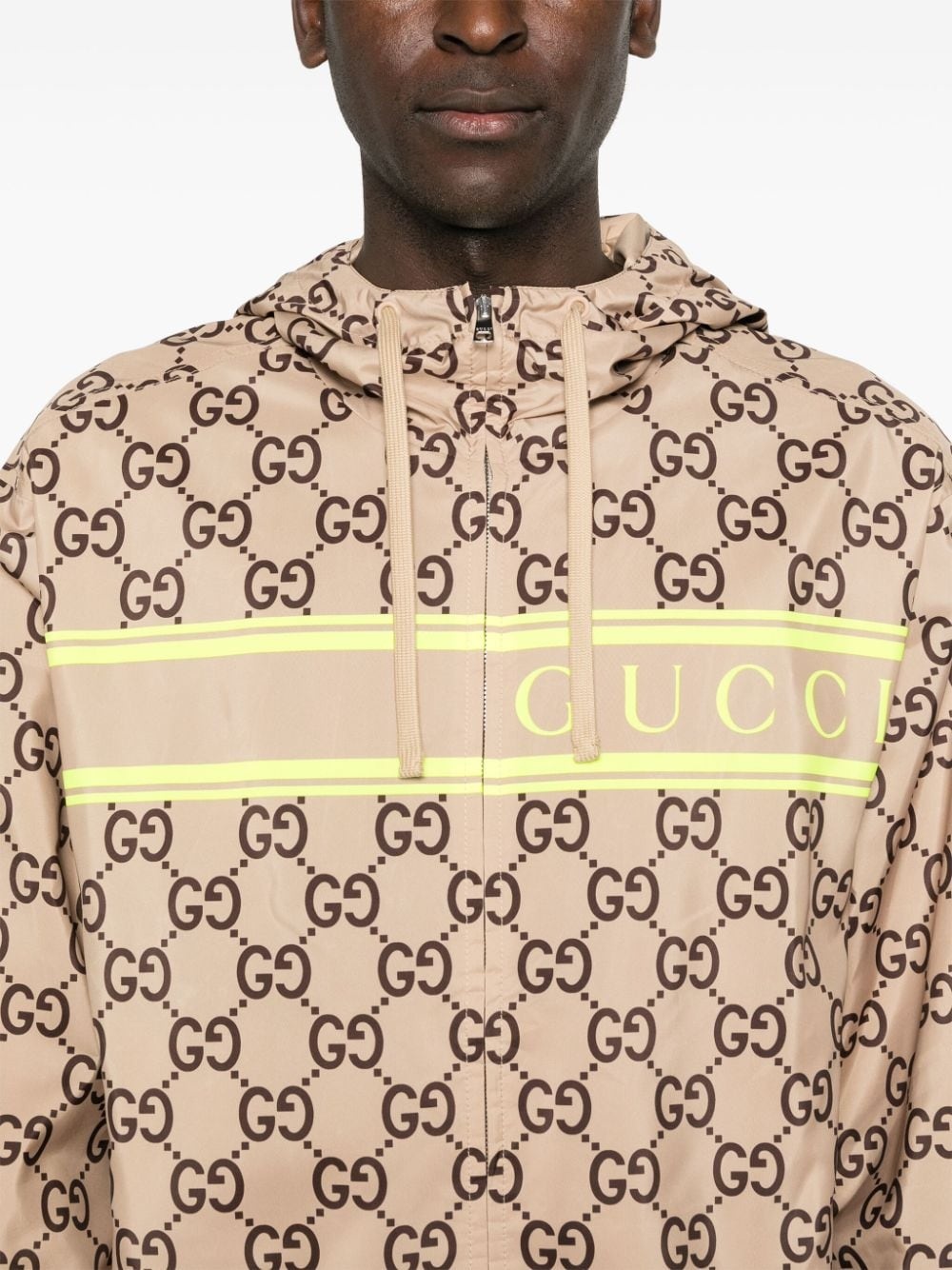 GG Supreme print hooded jacket - 5