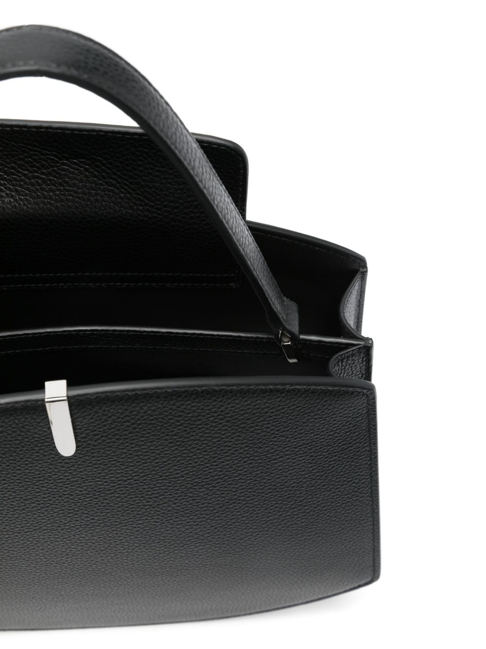 leather tote bag - 5
