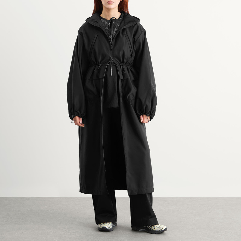 CECILIE BAHNSEN Cecilie Bahnsen Bowie Long Anorak Coat outlook